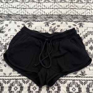 Aeropostale Black Athletic Women's Shorts